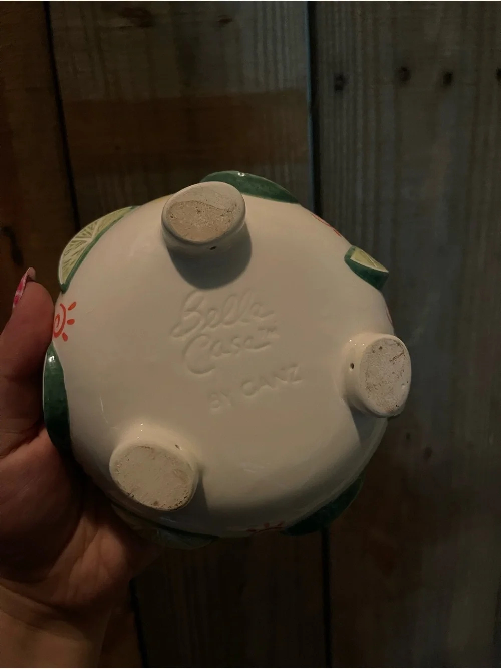 vintage margarita salt holder Bella Casa by Ganz